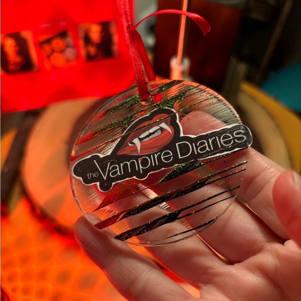 VampireDiaries TVD+ inspired series ornament/car hanger custom